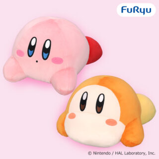 【プライズ情報】星のカービィ いっしょにごろりんカービィとワドルディBIGぬいぐるみ