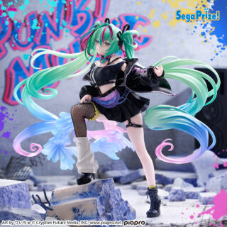 【プライズ情報】初音ミクシリーズ　FIGURIZMα　“初音ミク”-Punk！-
