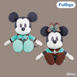 【プライズ情報】ミッキーマウス＆ミニーマウス デココレ チョコミントBIGぬいぐるみ