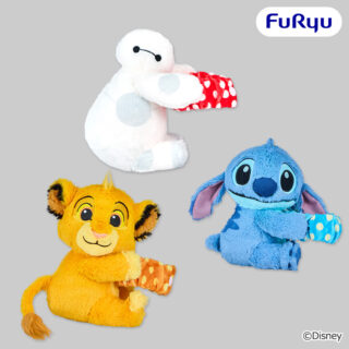 【プライズ情報】ディズニーキャラクター　ぬいぐるみシュシュバンド