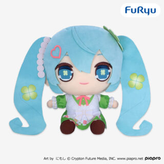 【プライズ情報】初音ミク きゅるまるBIGぬいぐるみークローバーver.ー