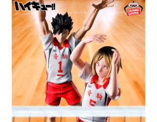 【プライズ情報】ハイキュー!! ポージングフィギュア-孤爪研磨・黒尾鉄朗 セカンドユニフォームver.-