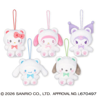 【プライズ情報】サンリオキャラクターズ チェックベアちょいデカマスコット