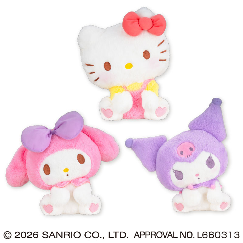 【プライズ情報】サンリオキャラクターズ ふんわりおすわりドールBIGタイプ1