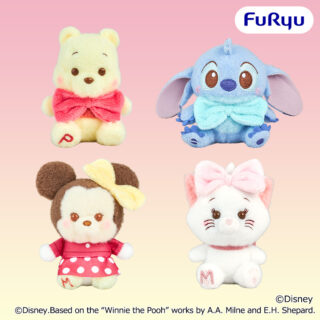 【プライズ情報】ディズニーキャラクター　ミルキーボア 大きなリボンマスコット