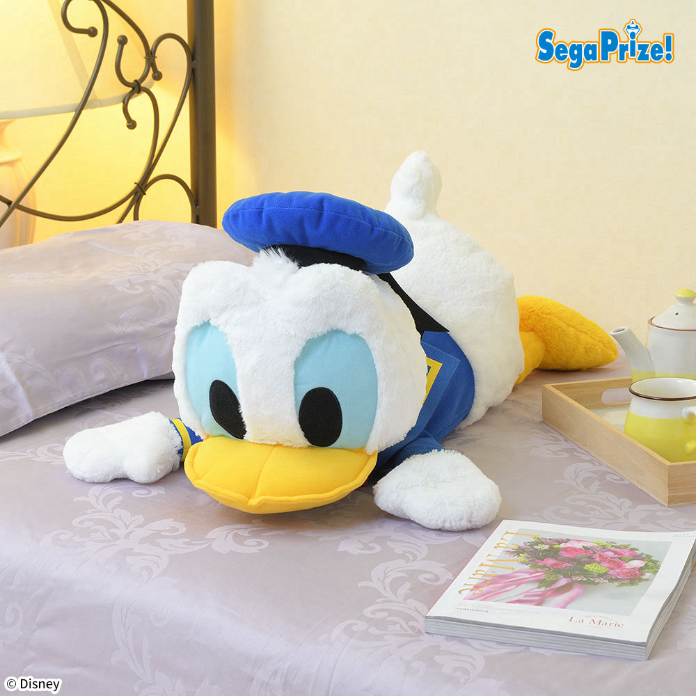 【プライズ情報】ドナルドダック　グランデぬいぐるみ