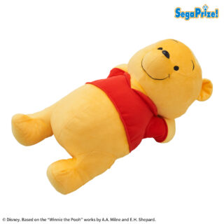 【プライズ情報】くまのプーさん　スーパーラージぬいぐるみ　仰向けポーズ