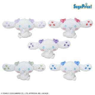 【プライズ情報】シナモロール×＝LOVE　振り向きぬいぐるみVol.2