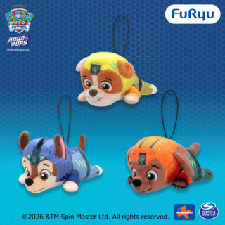 【プライズ情報】パウ・パトロール アクアパップスマスコット～チェイス・ラブル・ズーマ～