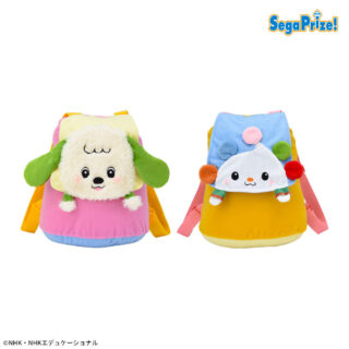 【プライズ情報】NHKいないいないばあっ！　ワンワン＆ぽぅぽの　プレミアムフェイスリュック