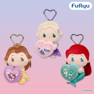 【プライズ情報】ディズニープリンセス クリアポフィ ぬいぐるみ