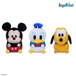 【プライズ情報】ミッキー＆フレンズ　ぽちゃちま　ぬいぐるみ