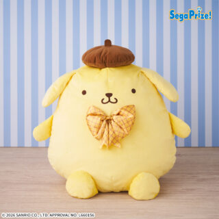 【プライズ情報】ポムポムプリン　グランデぬいぐるみ　～祝30周年～