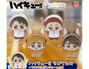【プライズ情報】ハイキュー!! ちびぐるみ～アニマルポンチョ～vol.3