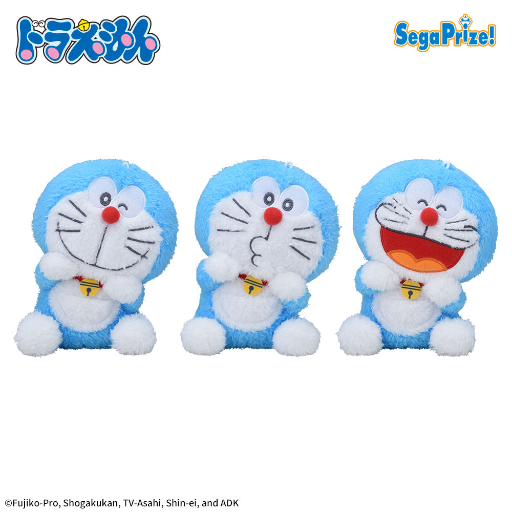 【プライズ情報】ドラえもん　ひょこぴょこ　ぬいぐるみ