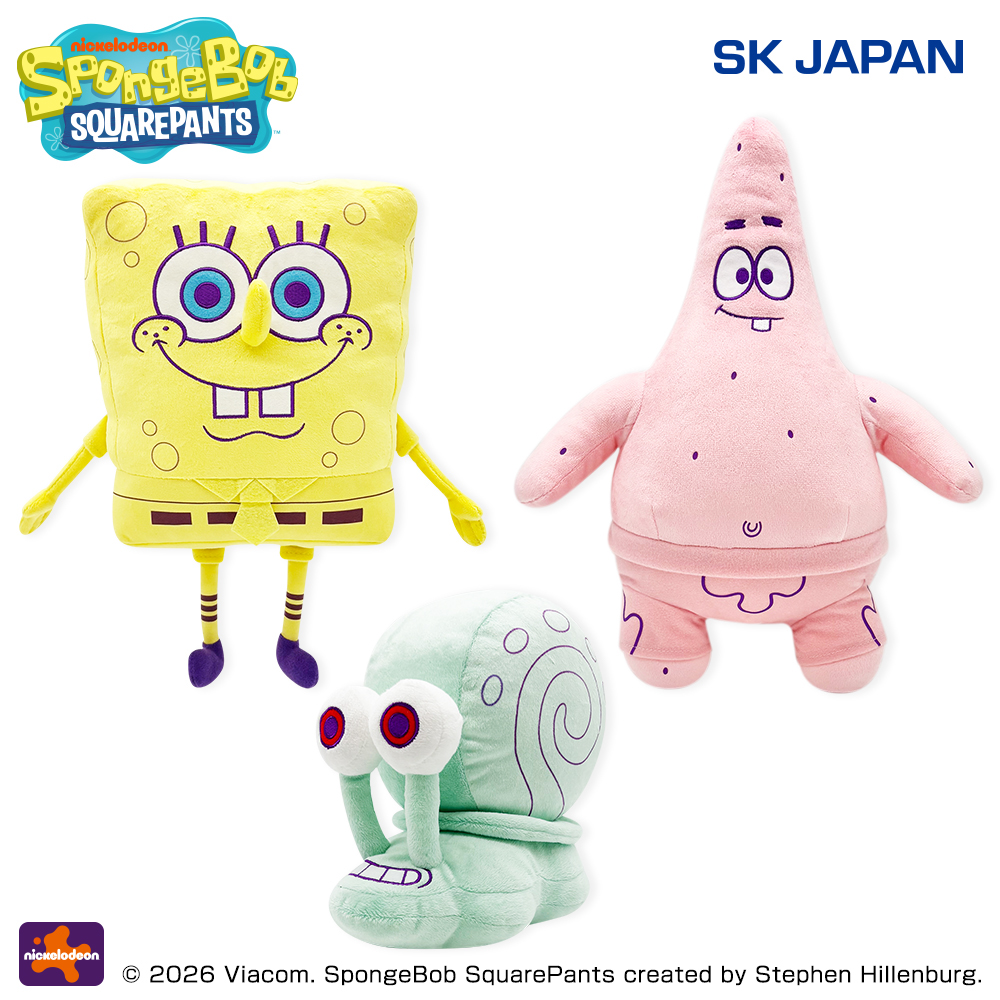 【プライズ情報】スポンジ・ボブパステルＧＢぬいぐるみ（フレンズVer.）