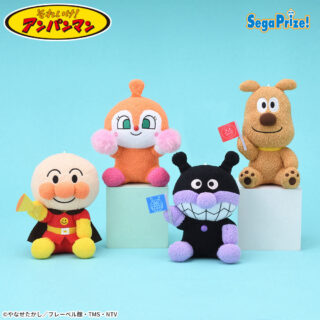 【プライズ情報】それいけ！アンパンマン　ころふわ　みんなで応援ぬいぐるみ Ver.2