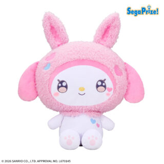 【プライズ情報】ゆるかわ　サンリオキャラクターズ　LLぬいぐるみ“マイメロディ”　Patch Rabbits