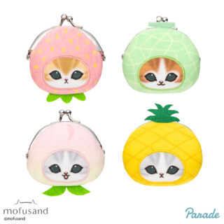 【プライズ情報】mofusand フルーツにゃんミニがまぐち