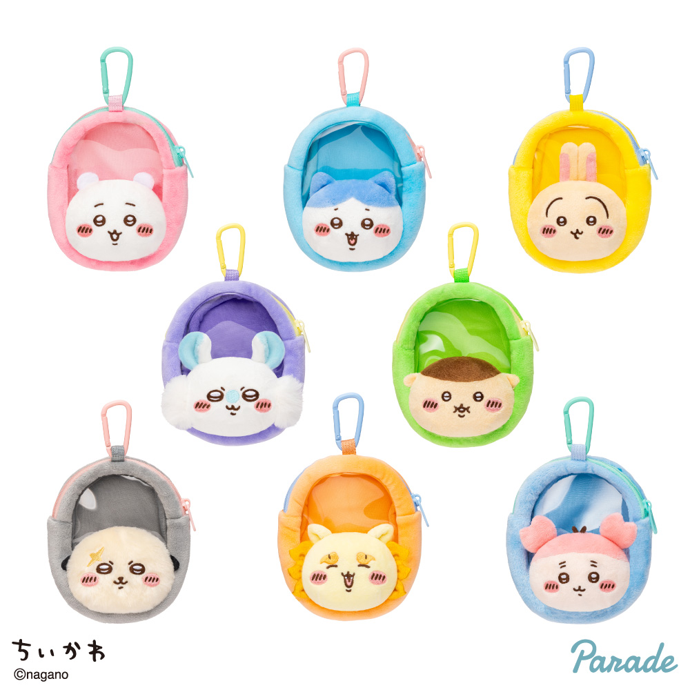 【プライズ情報】ちいかわ 窓付きおかおミニポーチ
