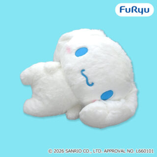 【プライズ情報】シナモロール だらりん超BIGぬいぐるみ