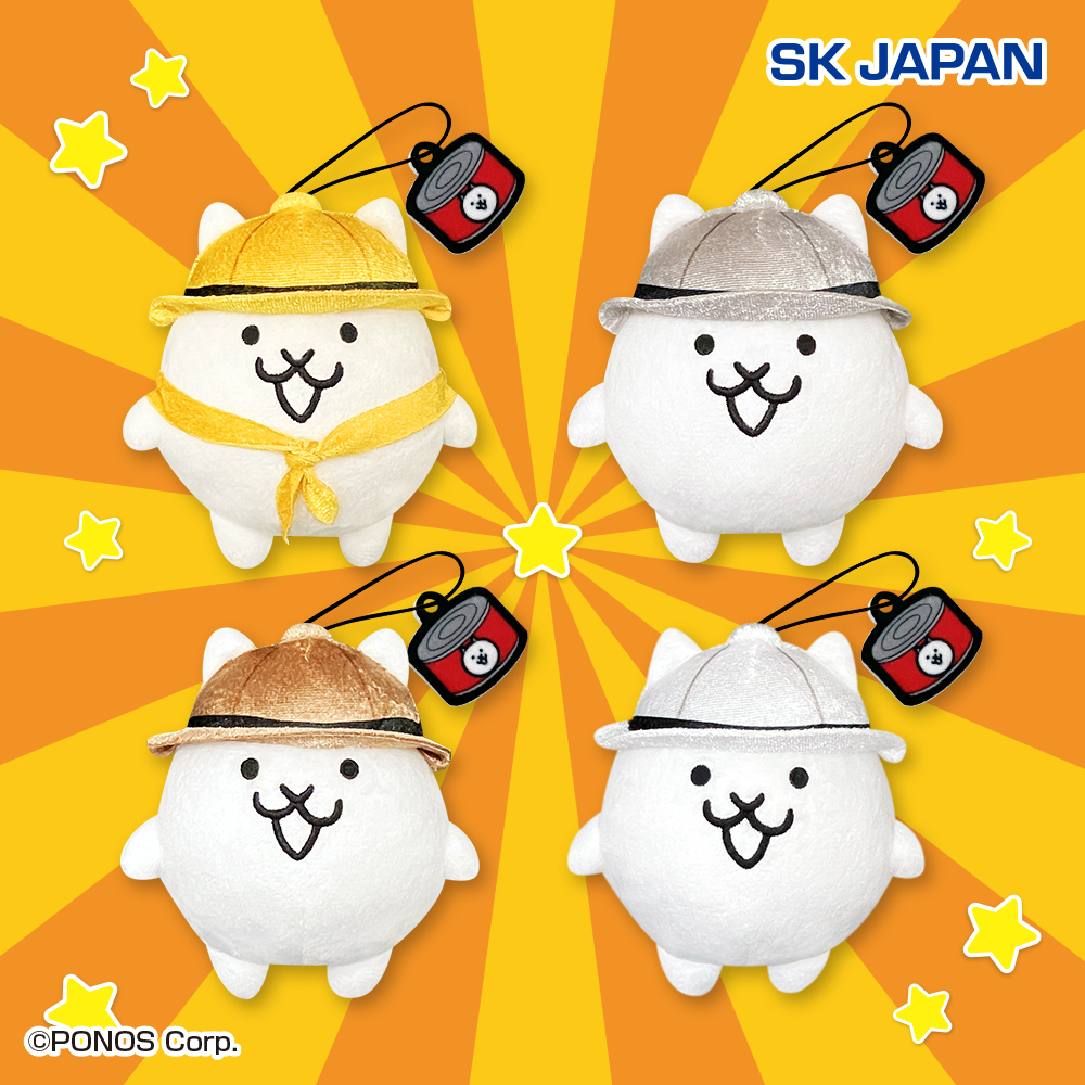 【プライズ情報】にゃんこ大戦争ガマトト探検隊マスコット２(R)