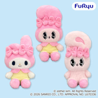 【プライズ情報】エスターバニー×マイメロディ　ぬいぐるみ
