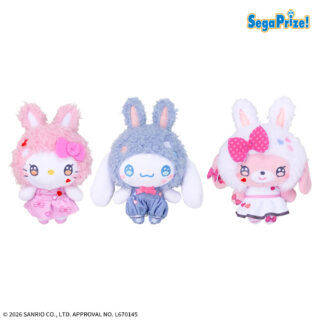 【プライズ情報】ゆるかわ　サンリオキャラクターズ　マスコット　Patch Rabbits　Vol.2