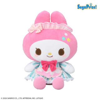 【プライズ情報】ゆるかわ　サンリオキャラクターズ　Lぬいぐるみ“マイメロディ”　Pop’n Ice Stand