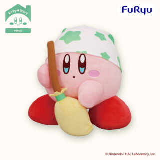 【プライズ情報】星のカービィ Kirby★Diary osouji BIGぬいぐるみ～クリーン～