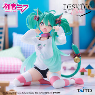 【プライズ情報】初音ミク　Desktop Cute フィギュア　～猫耳Tシャツver.～