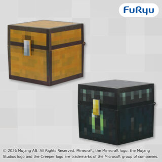 【プライズ情報】マインクラフト チェスト型BOX