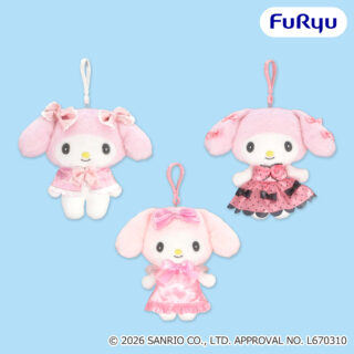 【プライズ情報】マイメロディ SANRIO FES 2026 カラフルリンクコーデ くりっぴぃ ぬいぐるみ