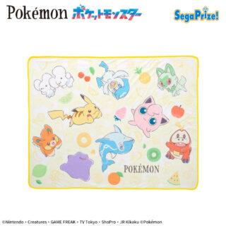 【プライズ情報】ポケットモンスター　プラチナムザッカサマーブランケット