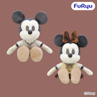 【プライズ情報】ミッキーマウス＆ミニーマウス デココレ 制服ベストBIGぬいぐるみ