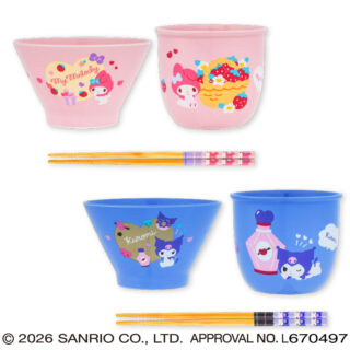 【プライズ情報】マイメロディ♡クロミ 食器セット