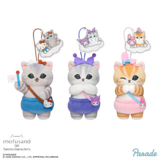 【プライズ情報】mofusand×サンリオキャラクターズ カチューシャマスコット①