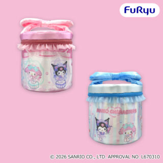 サンリオキャラクターズ　ねこみみメイドバニティポーチ