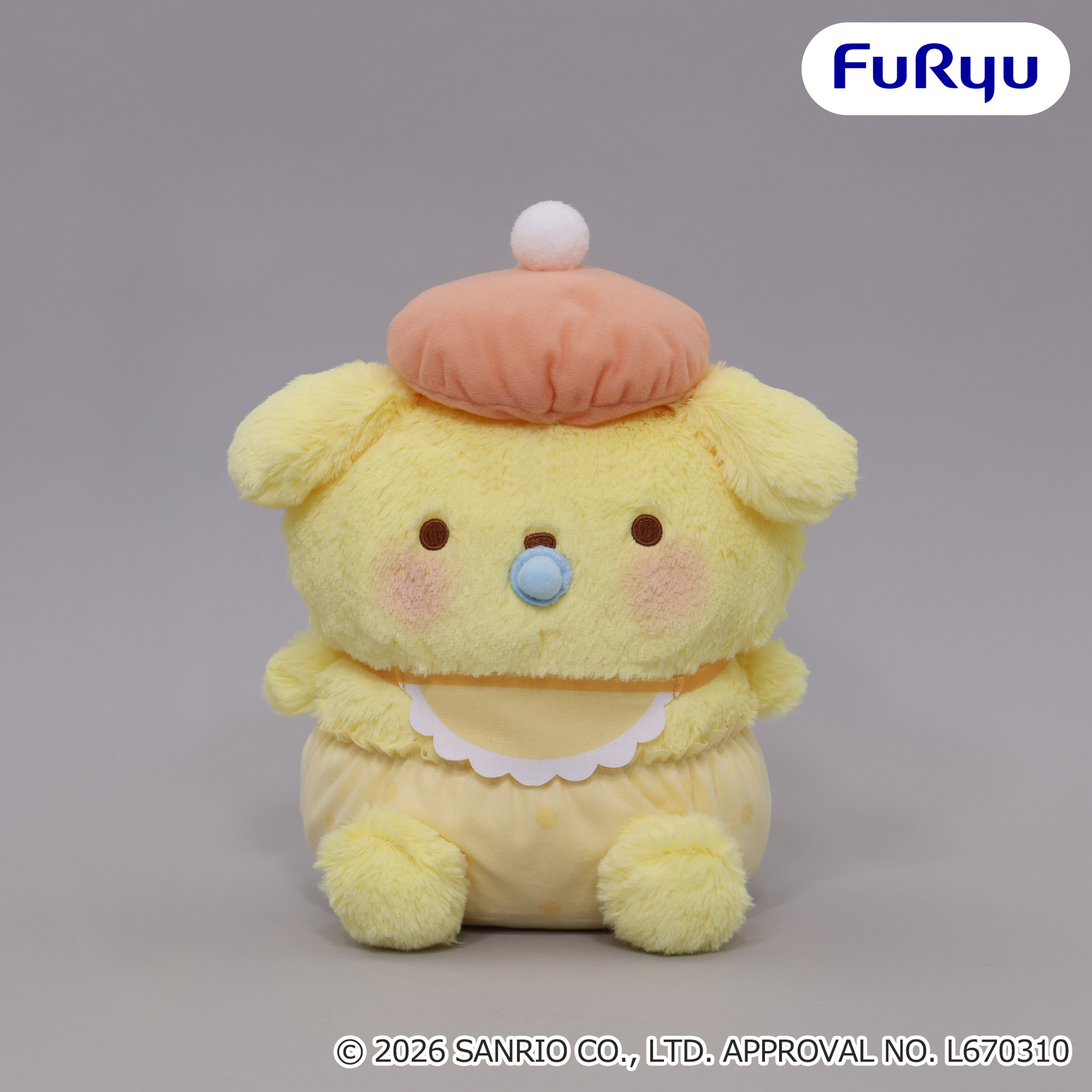 ポムポムプリン　ベビーエンジェルBIGぬいぐるみ
