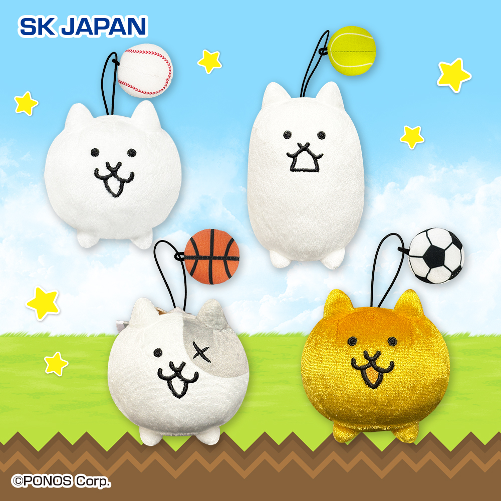 にゃんこ大戦争スポーツマスコット