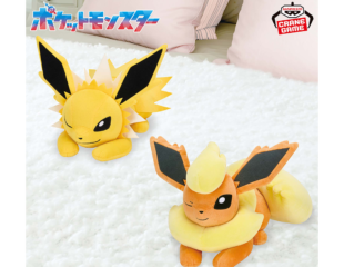 ポケットモンスター もふぐっとぬいぐるみ イーブイフレンズ～サンダース・ブースター～おひるねver.