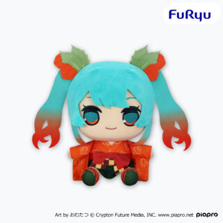 初音ミク　きゅるまるBIGぬいぐるみーほおずきver.ー