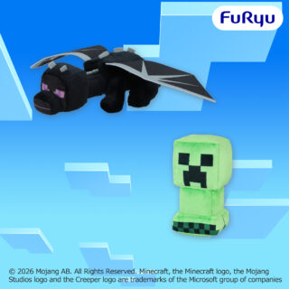 マインクラフト　ぬいぐるみ：エンダードラゴン：クリーパー