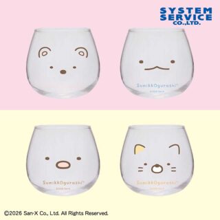 すみっコぐらし フェイス ゆらゆらペアグラス Part2