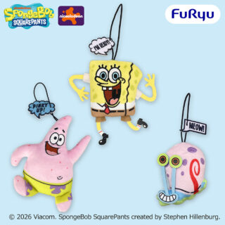 スポンジ・ボブ　セリフ付きマスコット