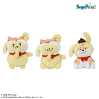 ポムポムプリン×しばんばん　マスコット
