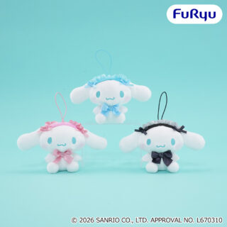 シナモロール　メロメロゴシックロリータマスコット