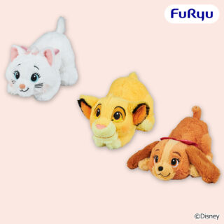ディズニーキャラクター寝そべり なでなでしてね ぬいぐるみ