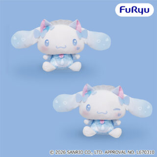 シナモロール　ねこみみメイドBIGぬいぐるみ