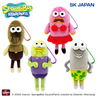 スポンジ・ボブ ビキニタウンの住人ミニぬいぐるみ